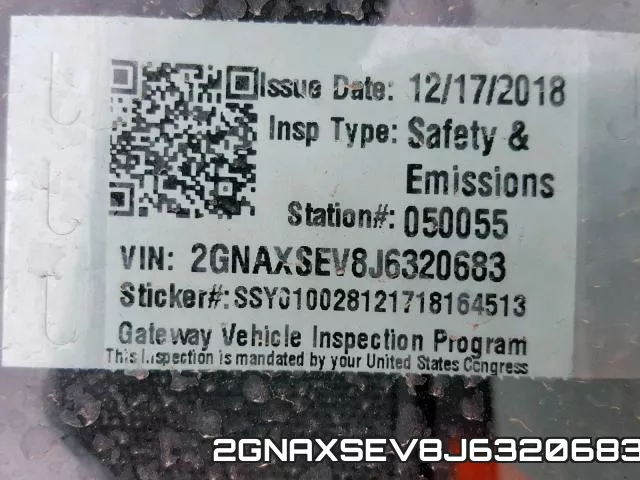 2GNAXSEV8J6320683 фото 2
