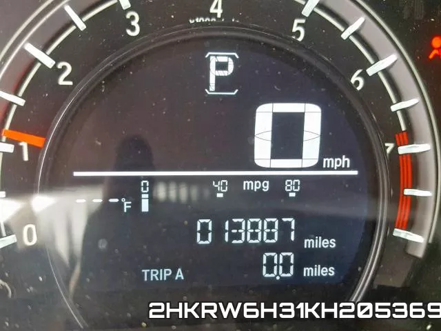 2HKRW6H31KH205369 фото 9