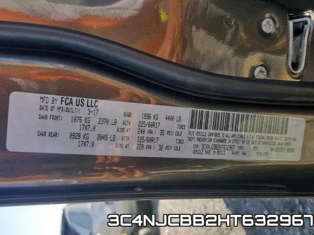 3C4NJCBB2HT632967 фото 2