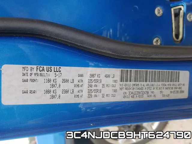 3C4NJDCB9HT624790 фото 2
