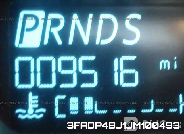3FADP4BJ1JM100493 фото 8