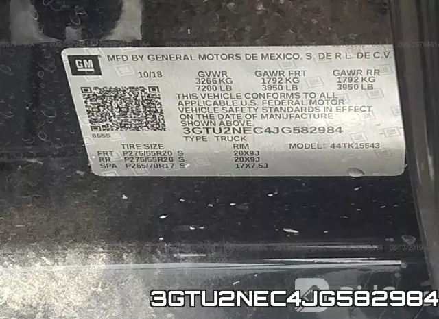 3GTU2NEC4JG582984 фото 10
