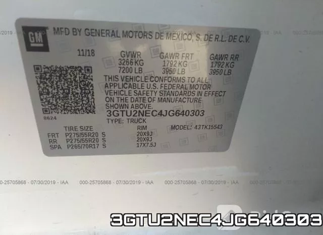 3GTU2NEC4JG640303 фото 10