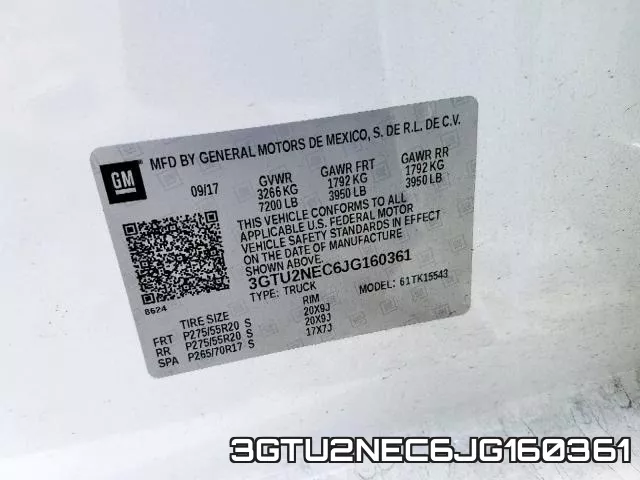 3GTU2NEC6JG160361 фото 2