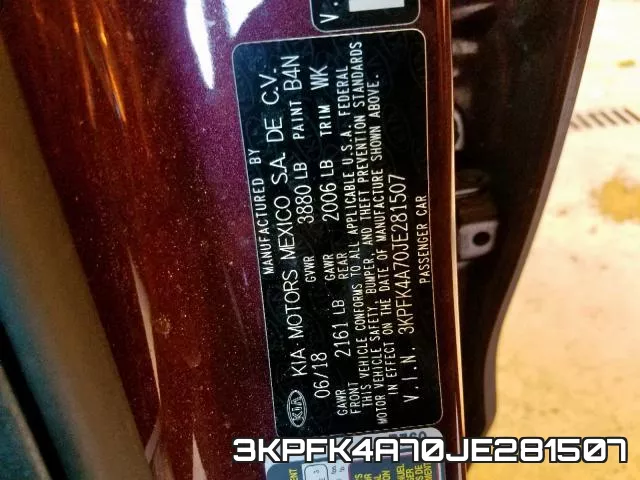 3KPFK4A70JE281507 фото 2