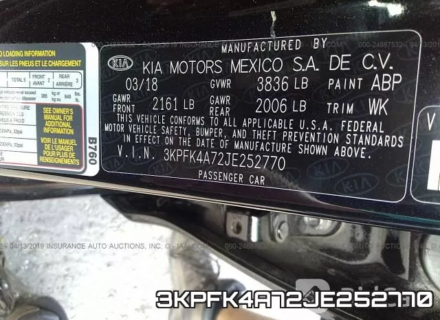 3KPFK4A72JE252770 фото 10