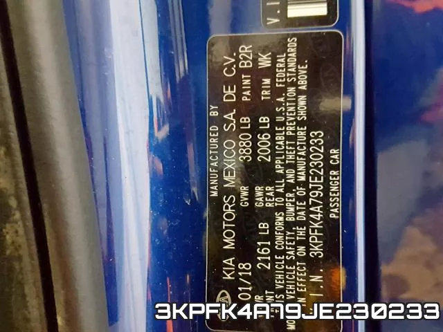 3KPFK4A79JE230233 фото 2