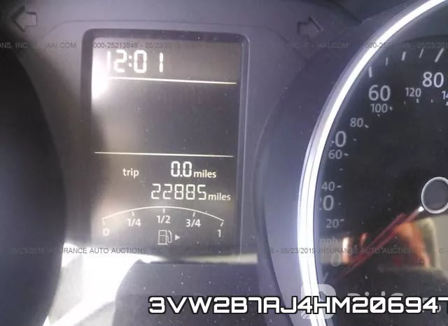 3VW2B7AJ4HM206947 фото 8