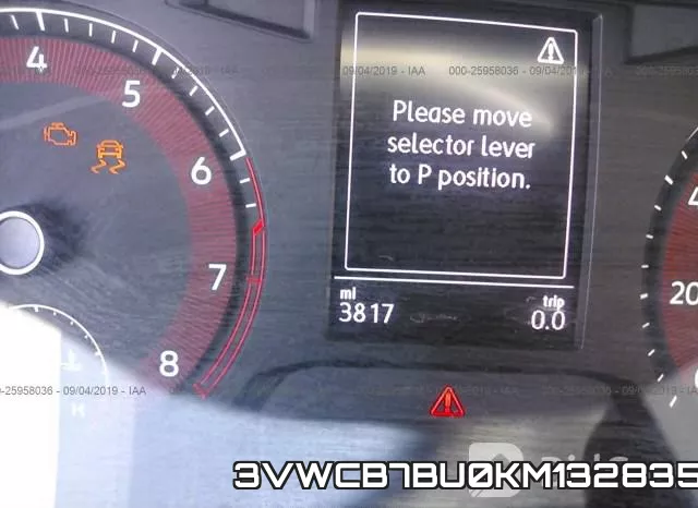 3VWCB7BU0KM132835 фото 8