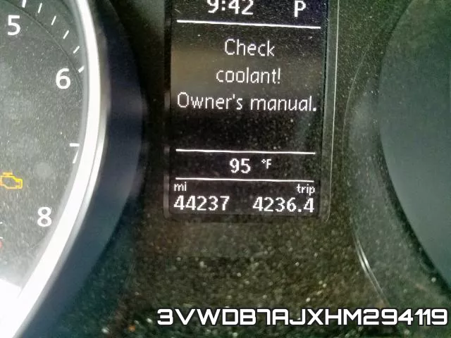 3VWDB7AJXHM294119 фото 9