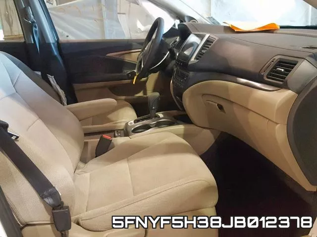 5FNYF5H38JB012378 фото 6