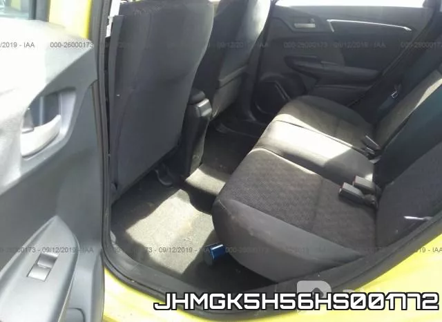 JHMGK5H56HS001772 фото 9