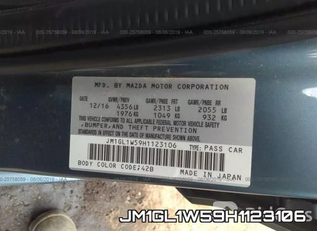 JM1GL1W59H1123106 фото 10