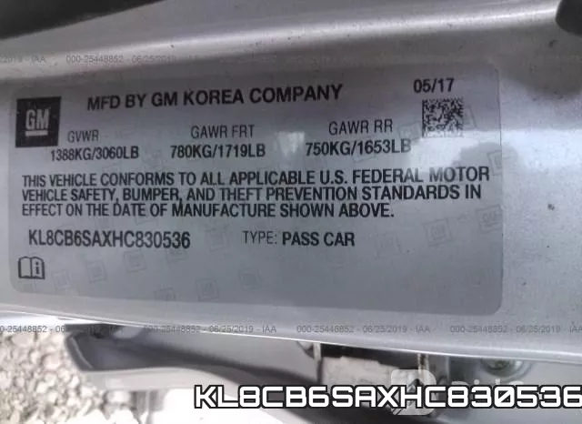 KL8CB6SAXHC830536 фото 10