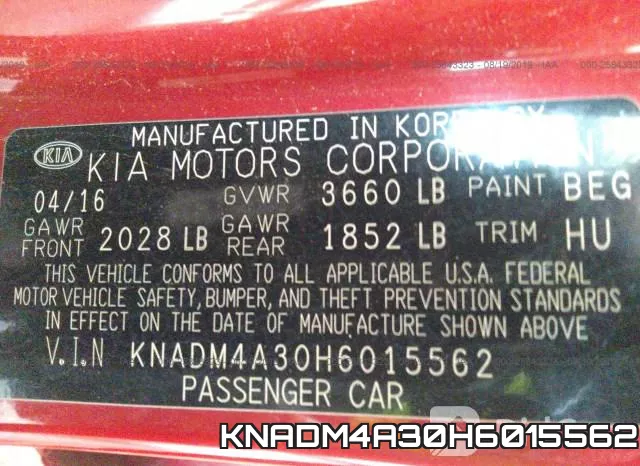 KNADM4A30H6015562 фото 10