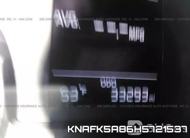 KNAFK5A86H5721537 фото 8