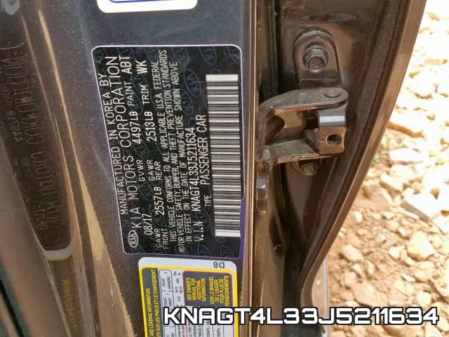 KNAGT4L33J5211634 фото 2