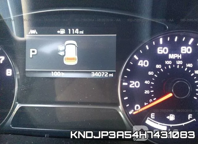 KNDJP3A54H7431083 фото 8
