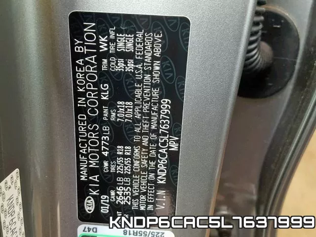 KNDP6CAC5L7637999 фото 2