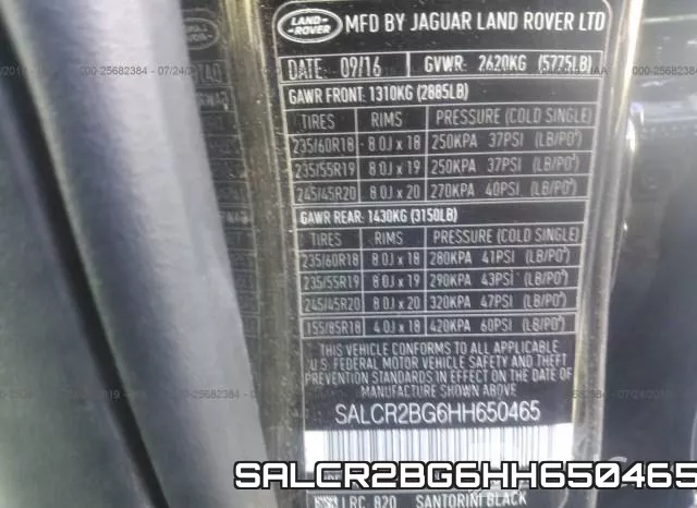 SALCR2BG6HH650465 фото 10