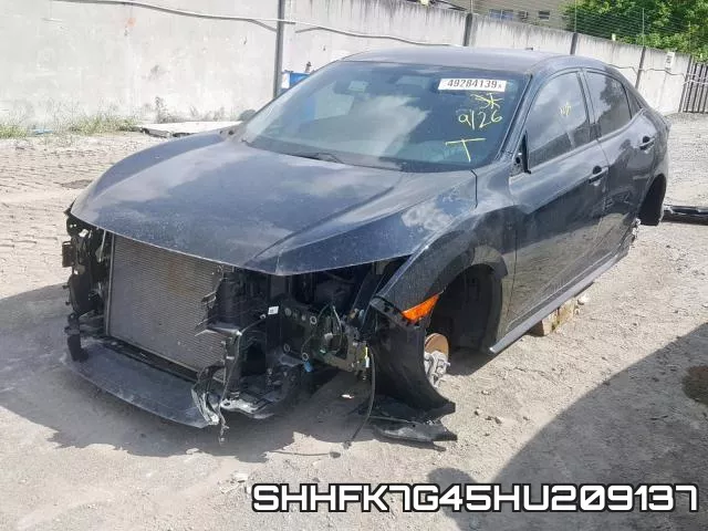 SHHFK7G45HU209137 фото 3