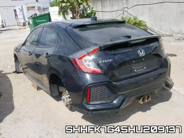 SHHFK7G45HU209137 фото 4