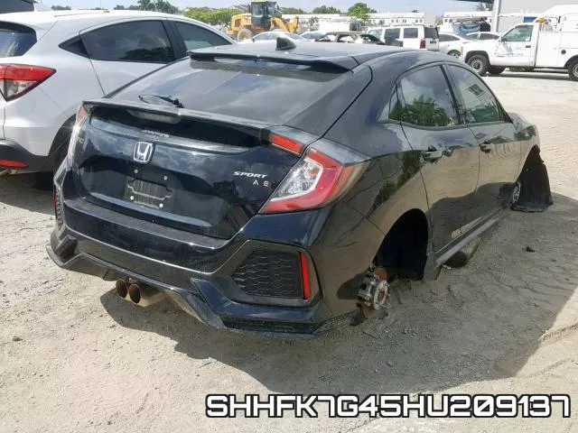 SHHFK7G45HU209137 фото 5