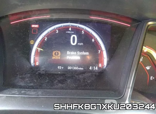 SHHFK8G7XKU203244 фото 8