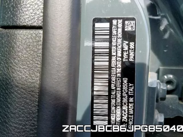 ZACCJBCB6JPG85040 фото 2