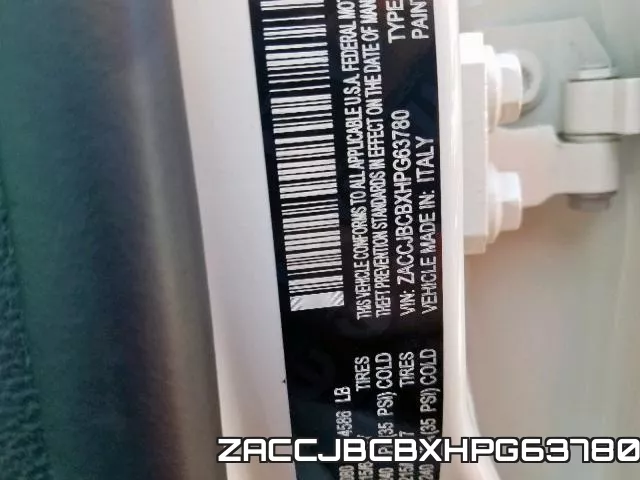 ZACCJBCBXHPG63780 фото 2