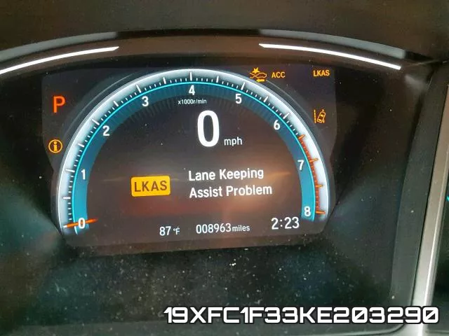 19XFC1F33KE203290 фото 9