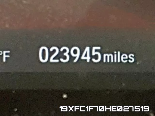 19XFC1F70HE027519 фото 9