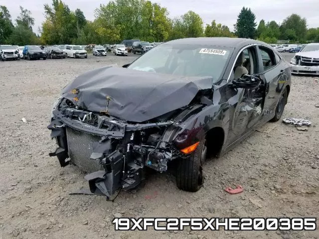 19XFC2F5XHE200385 фото 3