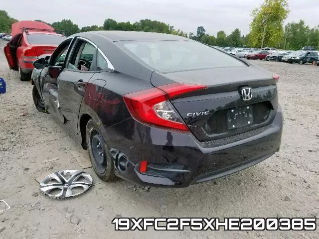 19XFC2F5XHE200385 фото 4