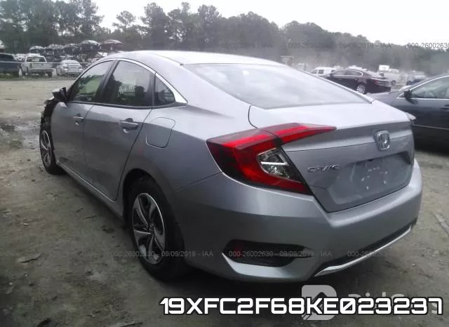 19XFC2F68KE023237 фото 4