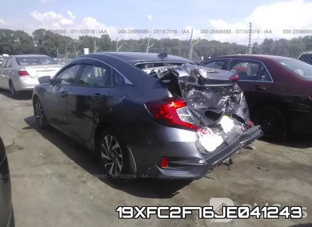 19XFC2F76JE041243 фото 4