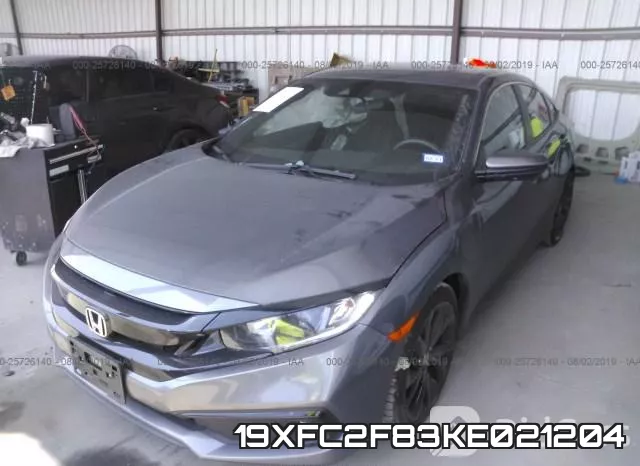 19XFC2F83KE021204 фото 3
