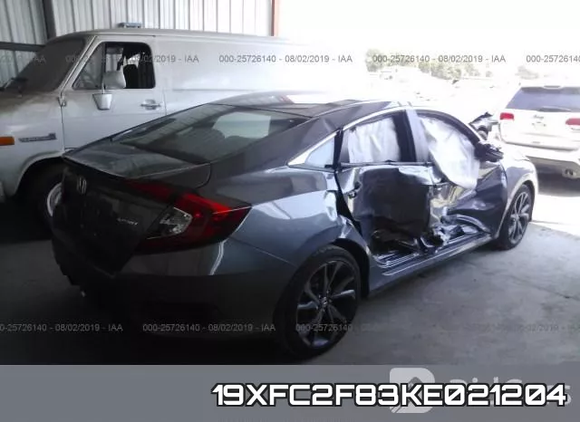 19XFC2F83KE021204 фото 5