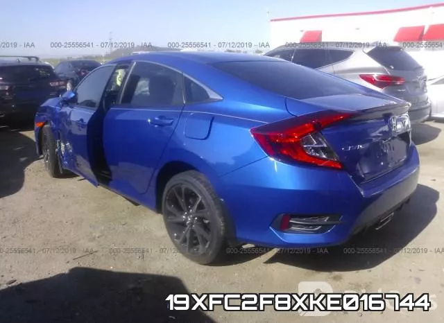 19XFC2F8XKE016744 фото 4