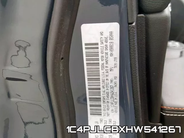 1C4PJLCBXHW541267 фото 2