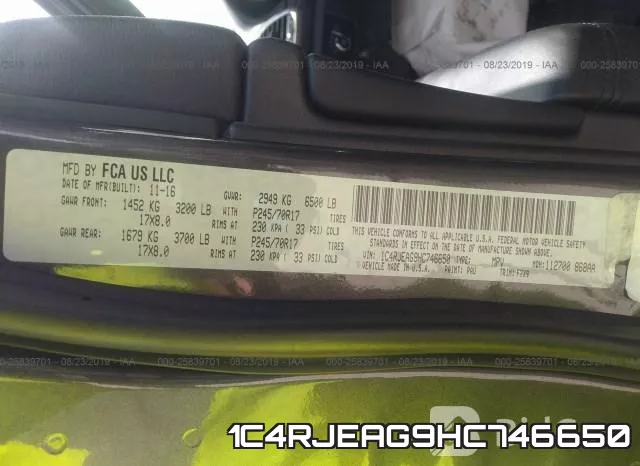 1C4RJEAG9HC746650 фото 10