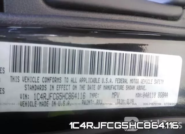 1C4RJFCG5HC864116 фото 10