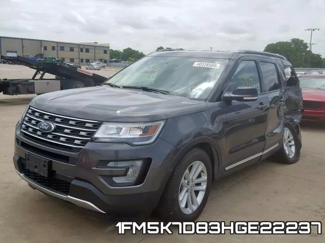 1FM5K7D83HGE22237 фото 3