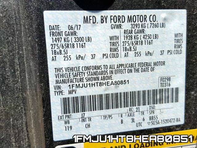 1FMJU1HT8HEA80851 фото 2