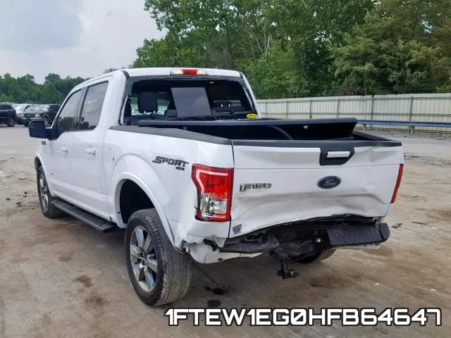 1FTEW1EG0HFB64647 фото 4