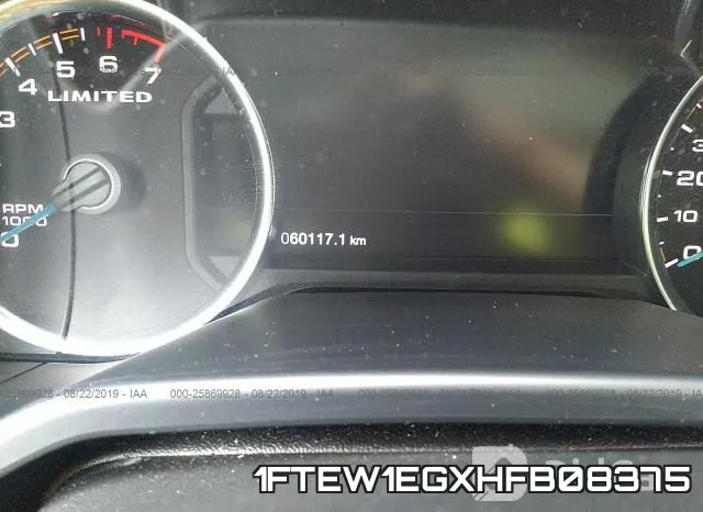 1FTEW1EGXHFB08375 фото 8