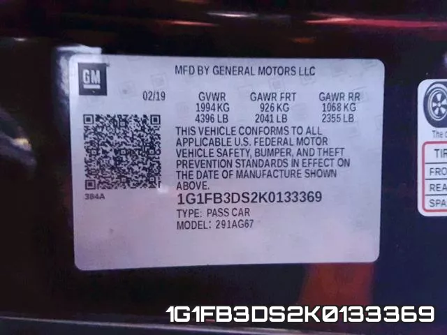 1G1FB3DS2K0133369 фото 2