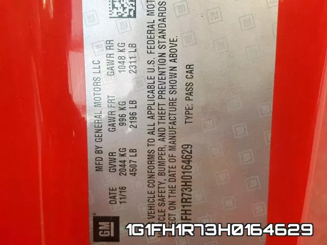 1G1FH1R73H0164629 фото 2