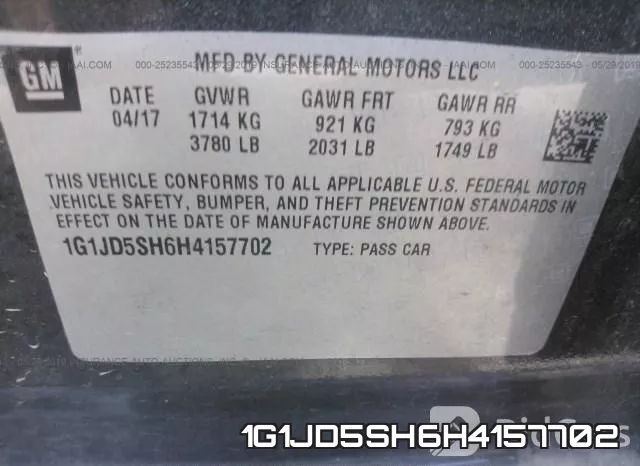 1G1JD5SH6H4157702 фото 10