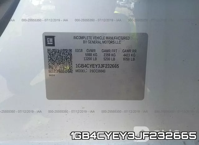 1GB4CYEY3JF232665 фото 10